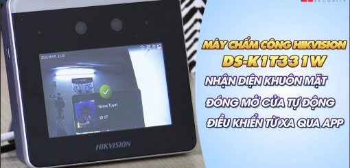 Máy chấm công nhận diện khuôn mặt Hikvision DS-K1T331