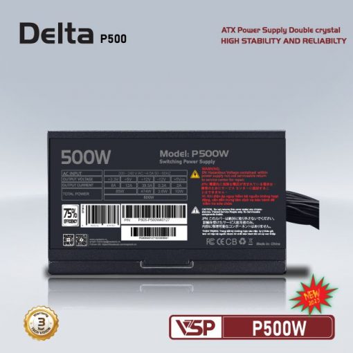 Nguồn Máy Tính VSP Delta P500W