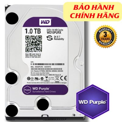 Ổ cứng HDD Western Digital Purple 1TB