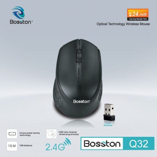 CHUỘT KHÔNG DÂY WIRELESS BOSSTON Q32