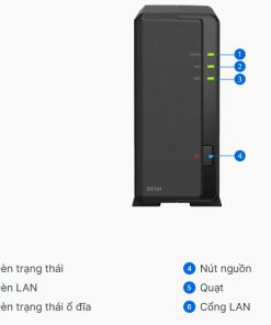 Thiết bị NAS Synology 1-bay DS124