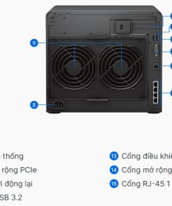 Thiết bị NAS Synology 12-disk DS2422+