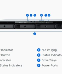 Thiết bị NAS Synology 4-Bay RS822+