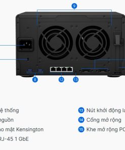 Thiết bị NAS Synology 6-bay DS1621+