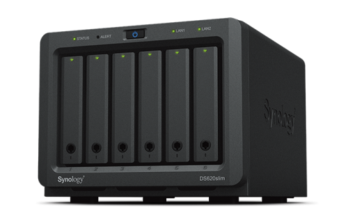 Thiết bị NAS Synology 6-bay DS620slim