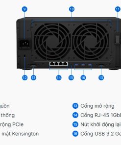 Thiết bị NAS Synology 8-bay DS1821+