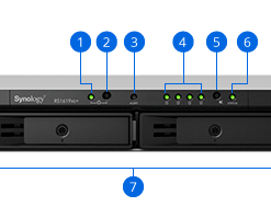 Lưu trữ File NAS Synology RS1619xs+