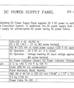 Bộ phát nguồn 24VDC Toa FV-200PS-AS