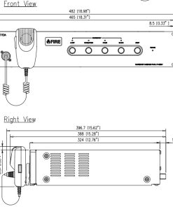 Bộ phát tin nhắn Toa FV-200EV-AS