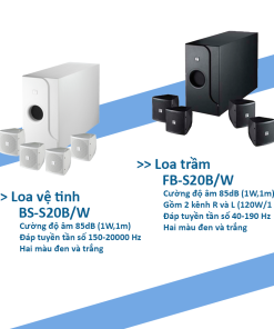 Hệ Loa vệ tinh Toa BS-301