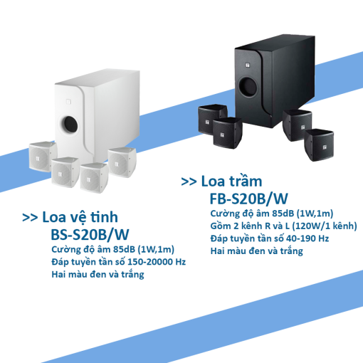 Hệ Loa vệ tinh Toa BS-301