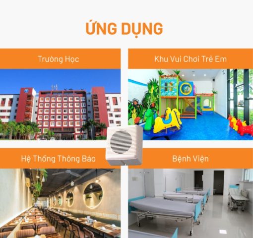Loa hộp treo tường TOA BS-633A
