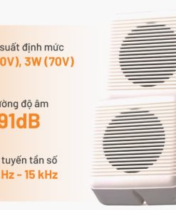 Loa hộp treo tường TOA BS-633A